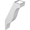 Ekena Millwork 4-in. W x 10-in. D x 22-in. H Funston Architectural Grade PVC Knee Brace BRCP04X10X22FST - alternate 4